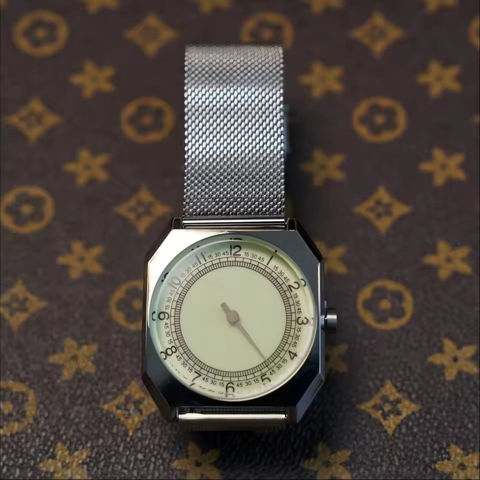 The Widow Watch - gothic spider-web case, alternate view
