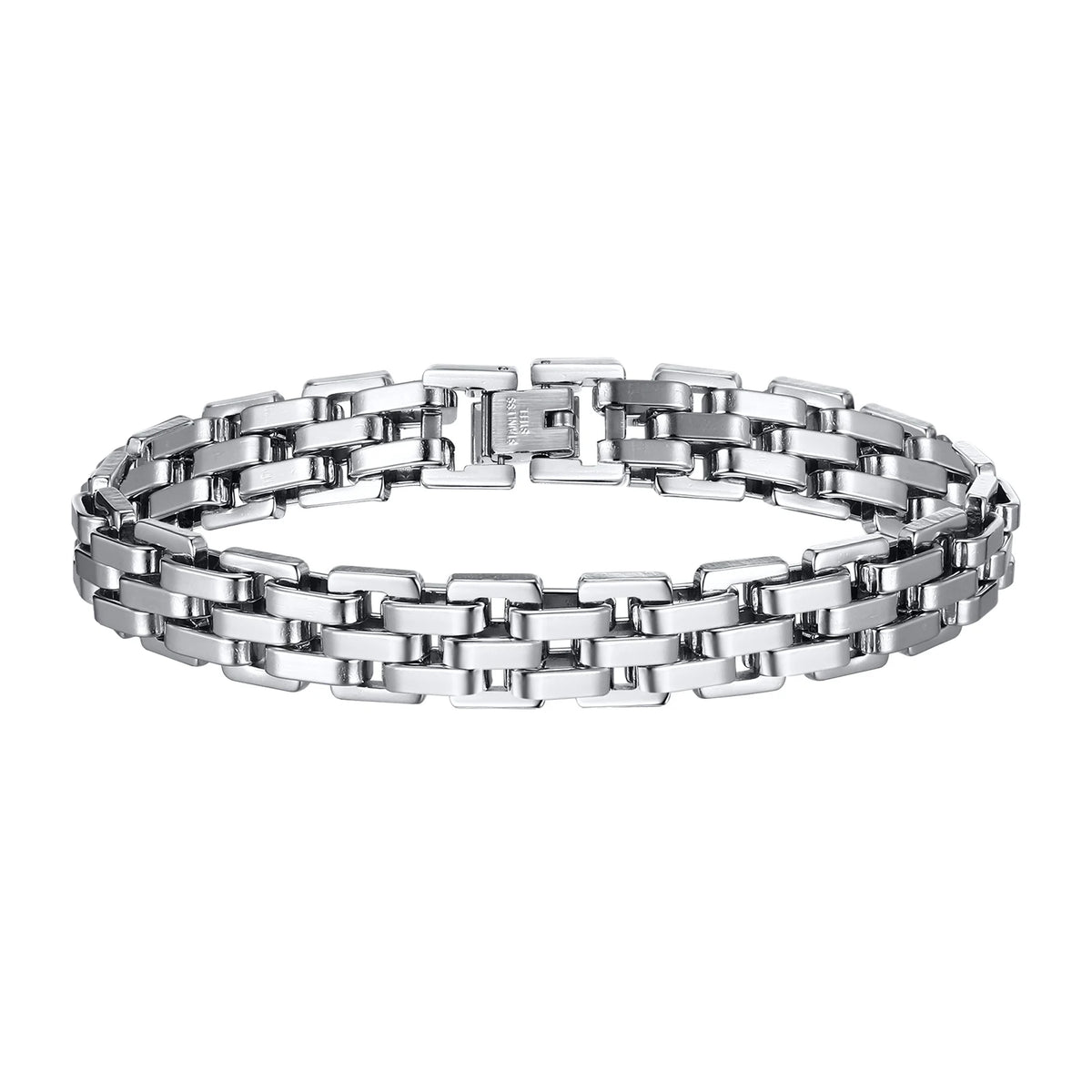 The Mercer Link Bracelet in Silver