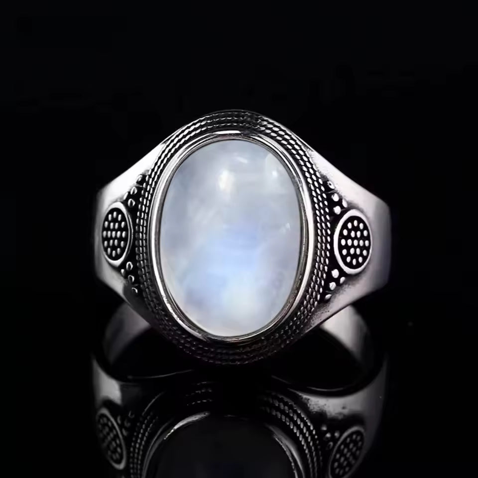 Moonstone Signet Ring - main