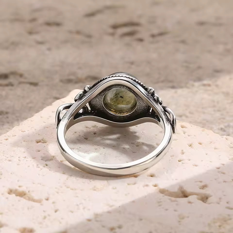 Stone Signet Ring - detail