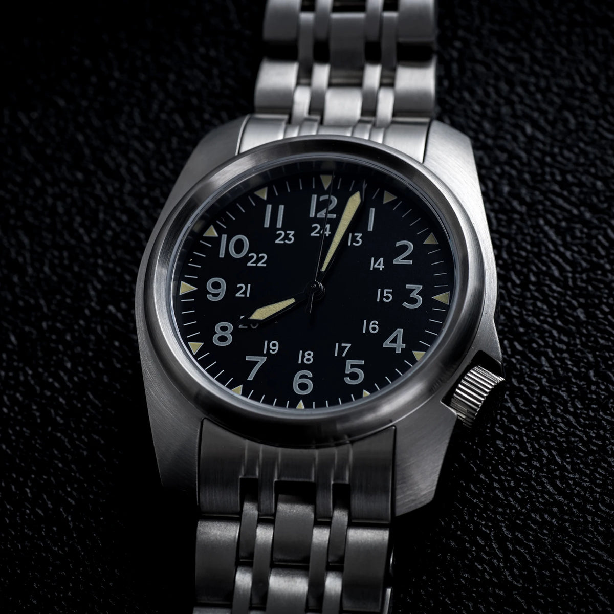 The Sentinel Watch - Black dial