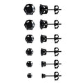 The Vertex Studs - Black