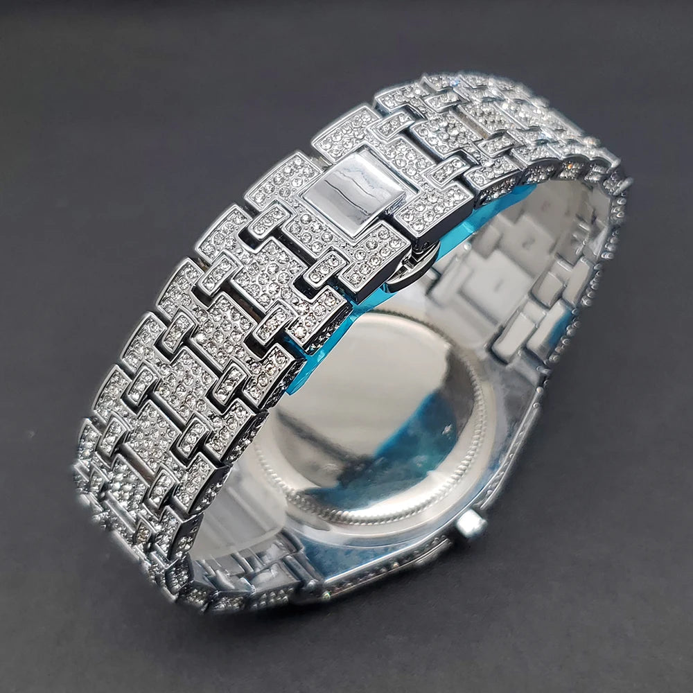 The Afterglow Watch - Silver, clasp detail