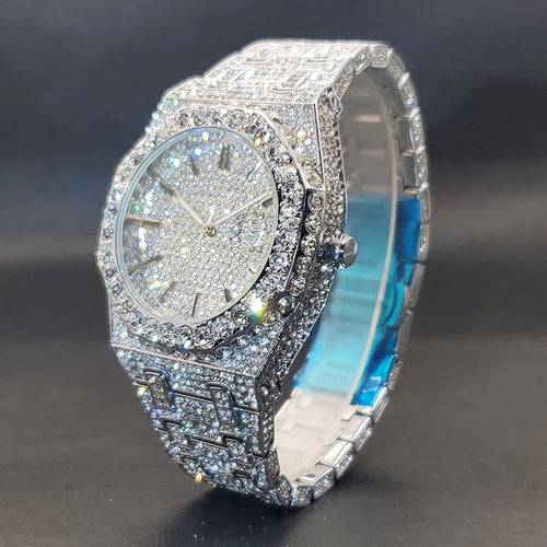 The Afterglow Watch - Silver, front view