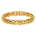 The Mercer Link Bracelet in Gold