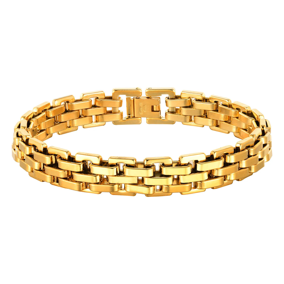 The Mercer Link Bracelet in Gold