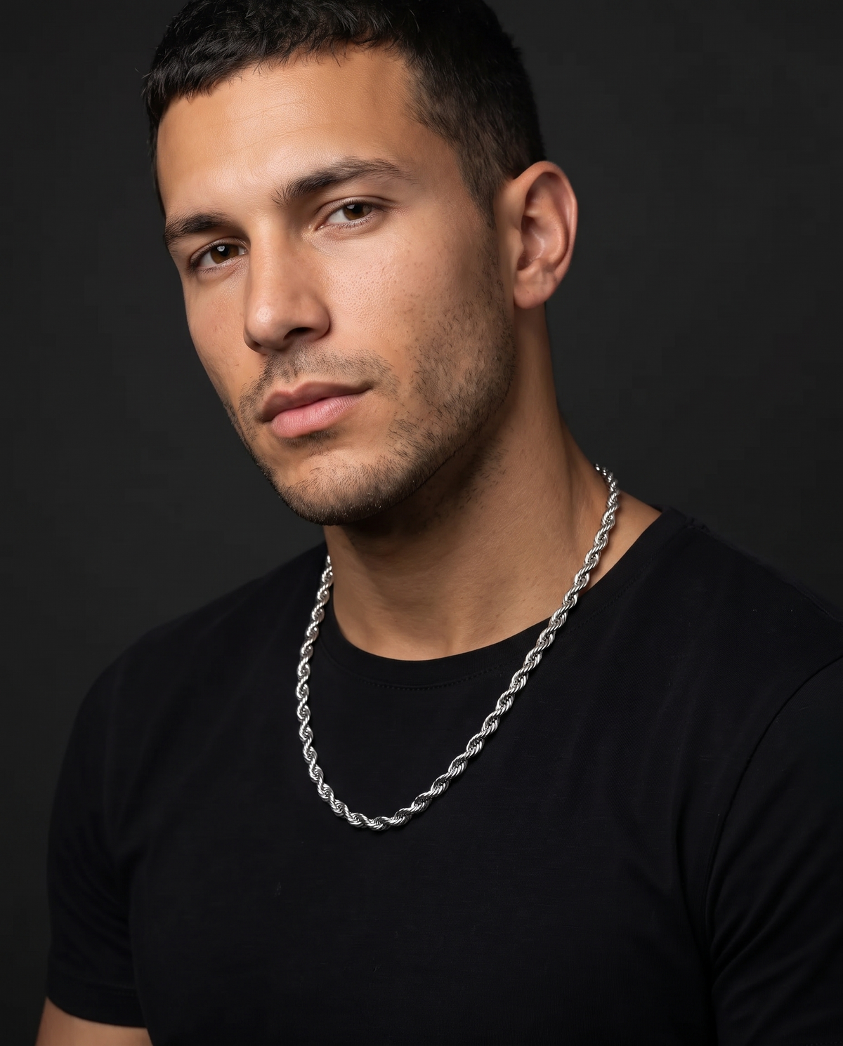 Rope Chain — worn on model